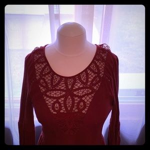 American eagle wine colored dress-medium